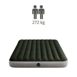 Intex Prestige Downy Jr. Twin Airbed - Lit Gonflable - 191x152x25cm - Avec Accessoires -Camping En Plein Air Soldes prestige downy jr twin airbed lit gonflable 191x152x25cm avec accessoires 2