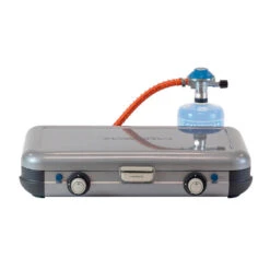 Campingaz Réchaud De Camping à Gaz 2 Feux Camp & Grill - Plancha, Grill Et Wok -Camping En Plein Air Soldes rechaud de camping a gaz 2 feux camp and grill plancha grill et wok 4