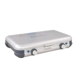 Campingaz Réchaud De Camping à Gaz 2 Feux Camp & Grill - Plancha, Grill Et Wok -Camping En Plein Air Soldes rechaud de camping a gaz 2 feux camp and grill plancha grill et wok 5