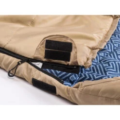 Sac De Couchage Dundee - 220x80cm - Camping - 3 Saisons - Jumelable - Zip Droite -Camping En Plein Air Soldes sac de couchage dundee 220x80cm camping 3 saisons jumelable zip droite 3