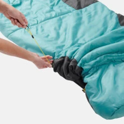 Quechua SAC DE COUCHAGE ENFANT 2 EN 1 - SLEEPIN BED JUNIOR 10°C BLEU -Camping En Plein Air Soldes sac de couchage enfant 2 en 1 sleepin bed junior 10c bleu 8