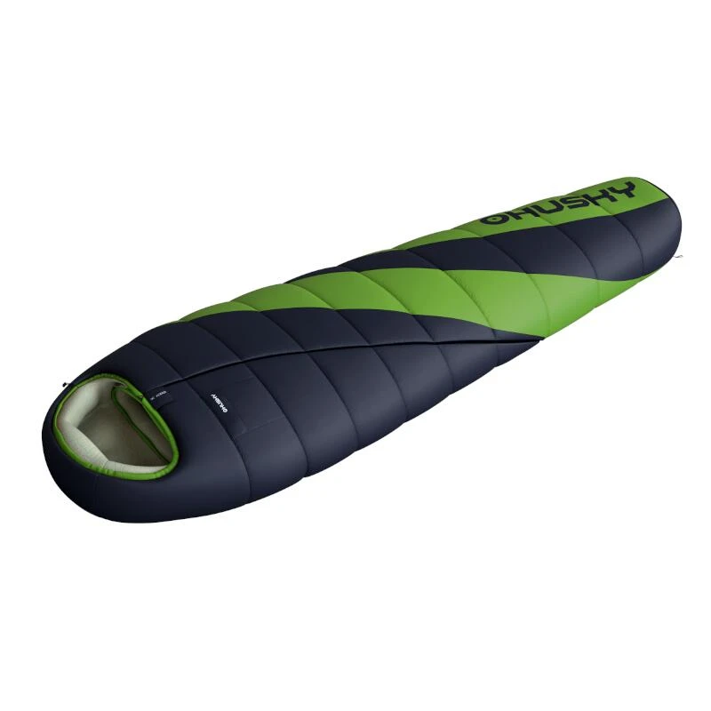 Husky Sac De Couchage Momie Espace -6°C 2021 220 X 85 Cm - Gris Avec Vert - Adultes 5 Husky Sac De Couchage Momie Espace -6°C 2021 220 X 85 Cm - Gris Avec Vert - Adultes – Image 3