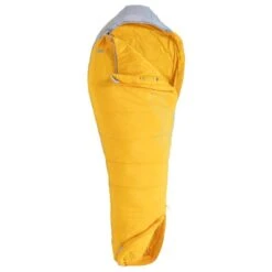 Sac De Couchage Momie Tourer Summer Gold Fusion -6°C - Jaune Pour Adultes -Camping En Plein Air Soldes sac de couchage momie tourer summer gold fusion 6c jaune pour adultes 1
