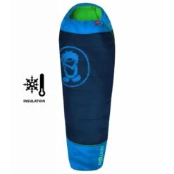 TROLLKIDS Sac De Couchage Pour Enfants Fjell Dreamer Bleu Marine / Vert -Camping En Plein Air Soldes sac de couchage pour enfants fjell dreamer bleu marine vert 4