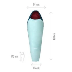 Lafuma Sac De Couchage Trekking Femme ACTIVE 10 Droit -Camping En Plein Air Soldes sac de couchage trekking femme active 10 droit 3