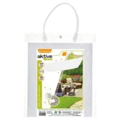 Store Rectangulaire Aktive Garden Blanc -Camping En Plein Air Soldes store rectangulaire aktive garden blanc 3