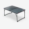 Quechua TABLE BASSE PLIANTE DE CAMPING - MH100 - GRISE 1 Quechua TABLE BASSE PLIANTE DE CAMPING - MH100 - GRISE -Camping En Plein Air Soldes table basse pliante de camping mh100 grise
