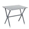 Table Camping à Clayettes Aluminium 80 Cm -Camping En Plein Air Soldes table camping a clayettes aluminium 80 cm
