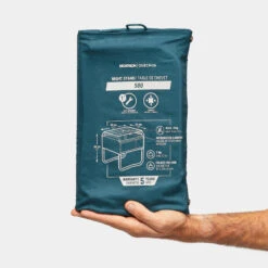 Quechua Table De Chevet Pour Le Camping - Compact -Camping En Plein Air Soldes table de chevet pour le camping compact 2