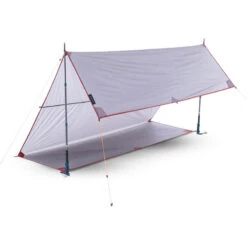 Tarp De Trekking - 1,5 Places - MT900 -Camping En Plein Air Soldes tarp de trekking 15 places mt900 3