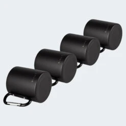 Tasse Thermique De Camping 300 Ml | Mousqueton | Acier Inoxydable | 4 Gobelets -Camping En Plein Air Soldes tasse thermique de camping 300 ml mousqueton acier inoxydable 4 gobelets 4