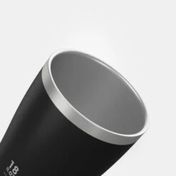 Quechua Tasse / Verre MH500 Isotherme (double Paroi Inox) Camp Du Randonneur 0,5L Noir -Camping En Plein Air Soldes tasse verre mh500 isotherme double paroi inox camp du randonneur 05l noir 2