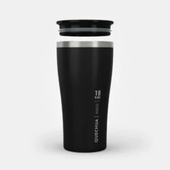 Quechua Tasse / Verre MH500 Isotherme (double Paroi Inox) Camp Du Randonneur 0,5L Noir -Camping En Plein Air Soldes tasse verre mh500 isotherme double paroi inox camp du randonneur 05l noir 7