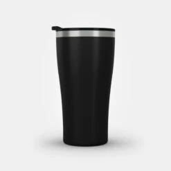 Quechua Tasse / Verre MH500 Isotherme (double Paroi Inox) Camp Du Randonneur 0,5L Noir -Camping En Plein Air Soldes tasse verre mh500 isotherme double paroi inox camp du randonneur 05l noir 8