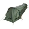 TRESPASS Tente 1 Personne SENTRY (Vert Kaki) -Camping En Plein Air Soldes tente 1 personne sentry vert kaki