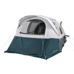 Quechua Tente à Arceaux De Camping - Arpenaz 6.3 F&B - 6 Personnes - 3 Chambres -Camping En Plein Air Soldes tente a arceaux de camping arpenaz 63 f and b 6 personnes 3 chambres 5