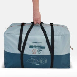 Quechua Tente à Arceaux De Camping - Arpenaz 8.4 - 8 Personnes - 4 Chambres -Camping En Plein Air Soldes tente a arceaux de camping arpenaz 84 8 personnes 4 chambres 3