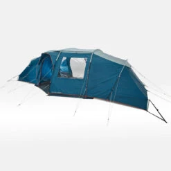 Quechua Tente à Arceaux De Camping - Arpenaz 8.4 - 8 Personnes - 4 Chambres -Camping En Plein Air Soldes tente a arceaux de camping arpenaz 84 8 personnes 4 chambres 9