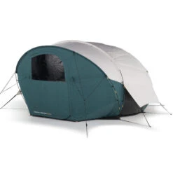 Quechua Tente Bulle De Camping - AirSeconds Skyview Polycoton - 2 Personnes - 1 Chambre -Camping En Plein Air Soldes tente bulle de camping airseconds skyview polycoton 2 personnes 1 chambre 2