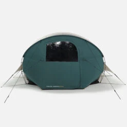 Quechua Tente Bulle De Camping - AirSeconds Skyview Polycoton - 2 Personnes - 1 Chambre -Camping En Plein Air Soldes tente bulle de camping airseconds skyview polycoton 2 personnes 1 chambre 6