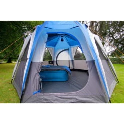 Tente Coleman Octagon 8 (Bleue) -Camping En Plein Air Soldes tente coleman octagon 8 bleue 3