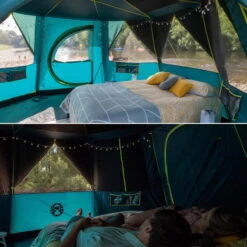 Tente Coleman Octagon Blackout 8 -Camping En Plein Air Soldes tente coleman octagon blackout 8 4