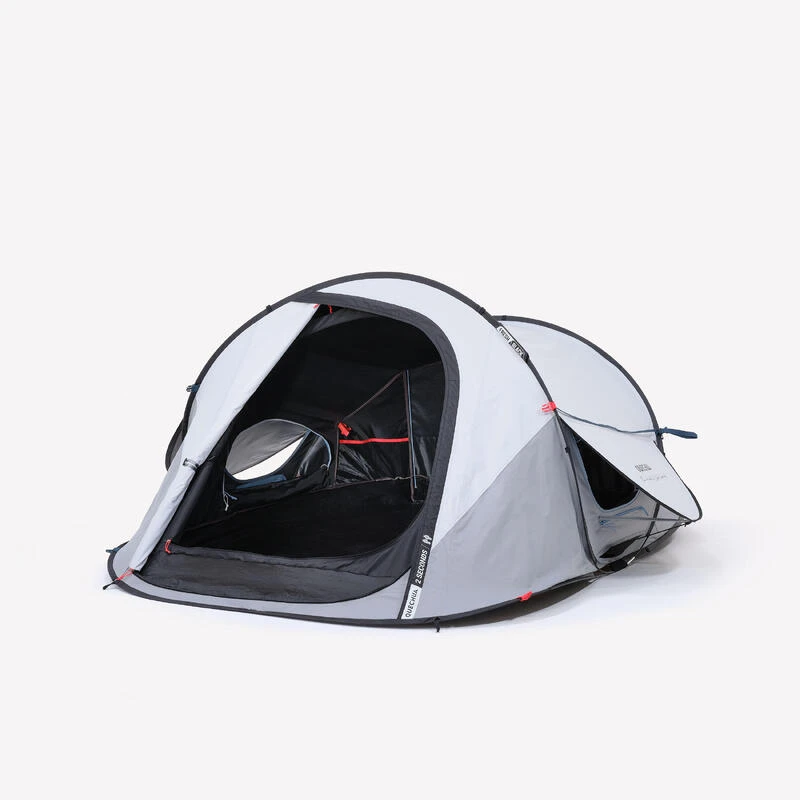 Quechua Tente De Camping - 2 SECONDS - 2 Places - Fresh & Black 3 Quechua Tente De Camping - 2 SECONDS - 2 Places - Fresh & Black