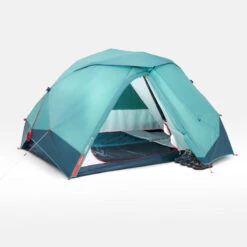 Quechua Tente De Camping - 2 SECONDS EASY - 2 Places -Camping En Plein Air Soldes tente de camping 2 seconds easy 2 places 4