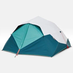 Quechua Tente De Camping - 2 Seconds EASY - 3 Places - Fresh & Black -Camping En Plein Air Soldes tente de camping 2 seconds easy 3 places fresh and black 4