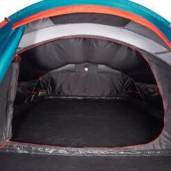 Quechua Tente De Camping - 2 SECONDS XL - 3 Places - Fresh & Black -Camping En Plein Air Soldes tente de camping 2 seconds xl 3 places fresh and black 9