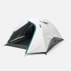 Quechua Tente De Camping - MH100 - 3 Places - Fresh & Black -Camping En Plein Air Soldes tente de camping mh100 3 places fresh and black 5