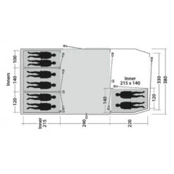 Tente De Camping Outwell Winwood 8 -Camping En Plein Air Soldes tente de camping outwell winwood 8 2