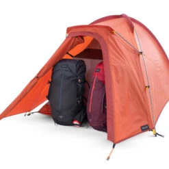 Tente Dôme De Trekking - 2 Places - MT100 -Camping En Plein Air Soldes tente dome de trekking 2 places mt100 4