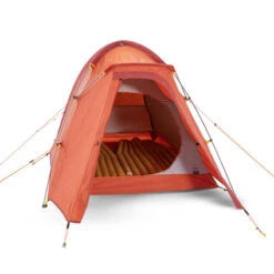 Tente Dôme De Trekking - 2 Places - MT100 -Camping En Plein Air Soldes tente dome de trekking 2 places mt100 5