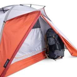 Tente Dôme De Trekking - 2 Places - MT500 -Camping En Plein Air Soldes tente dome de trekking 2 places mt500 3