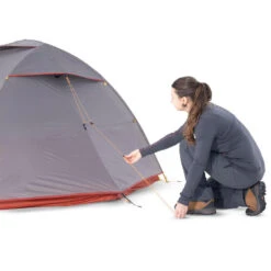 Tente Dôme De Trekking - 3 Places - MT900 -Camping En Plein Air Soldes tente dome de trekking 3 places mt900 9