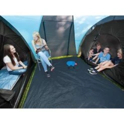 Tente Dôme Familiale Hammerfest 4 - Camping - 4 Personnes - 2 Cabines -Camping En Plein Air Soldes tente dome familiale hammerfest 4 camping 4 personnes 2 cabines 3