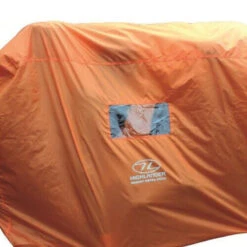 HIGHLANDER Tente D'urgence Abri De Survie 4-5 Personnes - Orange 10 HIGHLANDER Tente D'urgence Abri De Survie 4-5 Personnes - Orange -Camping En Plein Air Soldes tente durgence abri de survie 4 5 personnes orange 3