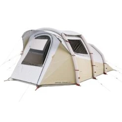 Quechua Tente Gonflable De Camping - Air Seconds 4.1 F&B - 4 Personnes - 1 Chambre -Camping En Plein Air Soldes tente gonflable de camping air seconds 41 f and b 4 personnes 1 chambre 2