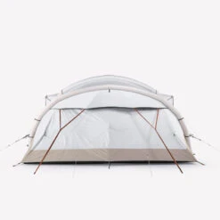 Quechua Tente Gonflable De Camping - Air Seconds 6.3 XXL F&B - 6 Personnes - 3 Chambres -Camping En Plein Air Soldes tente gonflable de camping air seconds 63 xxl f and b 6 personnes 3 chambres 6