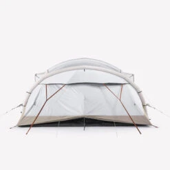 Quechua Tente Gonflable De Camping - Air Seconds 6.3 XXL F&B - 6 Personnes - 3 Chambres -Camping En Plein Air Soldes tente gonflable de camping air seconds 63 xxl f and b 6 personnes 3 chambres 8