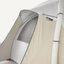 Quechua Tente Gonflable De Camping - Air Seconds 8.4 F&B - 8 Places - 4 Chambres -Camping En Plein Air Soldes tente gonflable de camping air seconds 84 f and b 8 places 4 chambres 8