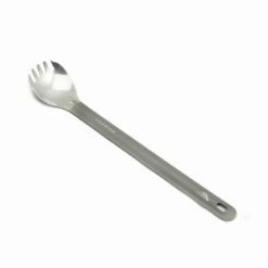 Toaks Titanium Spork - Long Acier - Miroir Poli -Camping En Plein Air Soldes toaks titanium spork long acier miroir poli 4