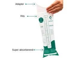 Toilette D'urgence Jonhy Wee, 3 Pièces -Camping En Plein Air Soldes toilette durgence jonhy wee 3 pieces 3