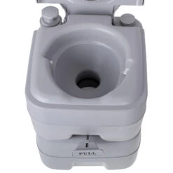 Toilette Portable 20L Pour Camping-Car, WC Avec Chasse D'Eau 13L Camry -Camping En Plein Air Soldes toilette portable 20l pour camping car wc avec chasse deau 13l camry 5